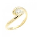 K18YG ダイヤモンド リング 0.22CT