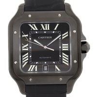 カルティエ サントス・ドゥ・カルティエ LM ADLC WSSA0039 SS 自動巻