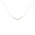 【リメイク】K18YG ダイヤモンド ネックレス 0.18CT
