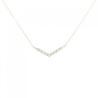 【リメイク】K18YG ダイヤモンド ネックレス 0.18CT