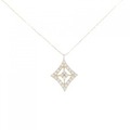【リメイク】K18YG ダイヤモンド ネックレス 0.35CT