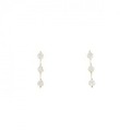 【リメイク】K18YG ダイヤモンド ピアス 0.20CT