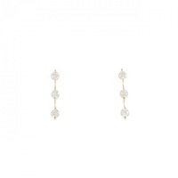 【リメイク】K18YG ダイヤモンド ピアス 0.20CT