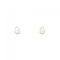 【リメイク】K18YG ダイヤモンド ピアス 0.10CT