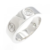 カルティエ ラブ ハーフダイヤ リング