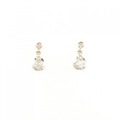 K18PG ダイヤモンド ピアス 0.226CT