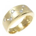 K18YG ダイヤモンド リング 0.30CT
