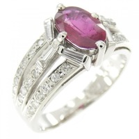 PT ルビー リング 0.90CT
