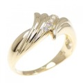 K18YG ダイヤモンド リング 0.05CT