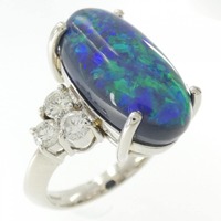 PT ブラックオパール リング 6.80CT