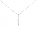 【リメイク】PT ダイヤモンド ネックレス 0.15CT