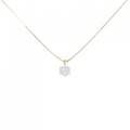 【新品】K18YG ダイヤモンド ネックレス 0.350CT E SI2 VG