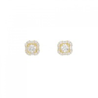 【新品】K18YG ダイヤモンド ピアス 0.208CT 0.201CT F SI2 VG
