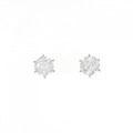 【新品】PT ダイヤモンド ピアス 1.00CT 1.01CT D SI2 3EXT