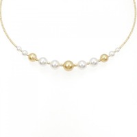 K18YG アコヤパール ネックレス
