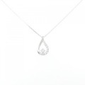 【リメイク】PT ダイヤモンド ネックレス 0.15CT