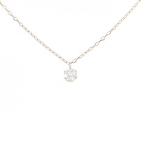 K18PG ダイヤモンド ネックレス 0.225CT I VS2 Good