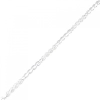 K18WG ダイヤモンド ブレスレット 0.36CT