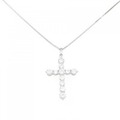 PT クロス ダイヤモンド ネックレス 2.407CT