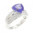 PT タンザナイト リング 3.20CT