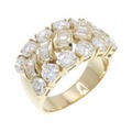 K18YG ダイヤモンド リング 2.13CT