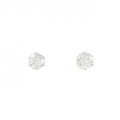 PT ソリティア ダイヤモンド ピアス 1.184CT