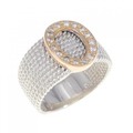 K18PG/K18WG ダイヤモンド リング 0.20CT