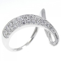 K18WG ダイヤモンド リング 0.27CT