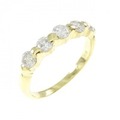 K18YG ダイヤモンド リング 0.50CT