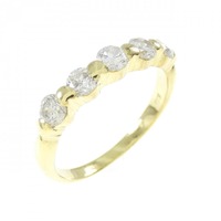 K18YG ダイヤモンド リング 0.50CT