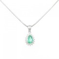 PT エメラルド ネックレス 0.72CT