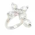 PT クロス ダイヤモンド リング 2.18CT