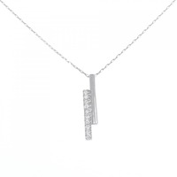 【リメイク】PT ダイヤモンド ネックレス 0.05CT