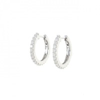 【新品】PT ダイヤモンド ピアス 0.404CT