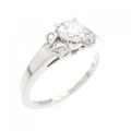 カルティエ バレリーナ リング 0.36CT F VVS2 3EXT
