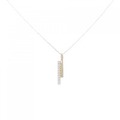 【リメイク】K18YG ダイヤモンド ネックレス 0.05CT
