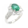 PT エメラルド リング 1.08CT