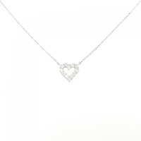 PT ハート ダイヤモンド ネックレス 0.20CT