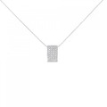 K18WG ダイヤモンド ネックレス 0.20CT