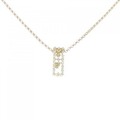 K18YG ダイヤモンド ネックレス 0.20CT