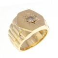 K18YG ダイヤモンド リング 0.40CT