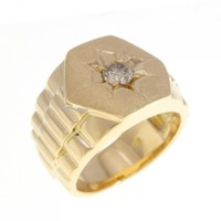 K18YG ダイヤモンド リング 0.40CT