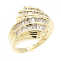 K18YG ダイヤモンド リング 0.70CT