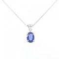 PT サファイヤ ネックレス 2.19CT