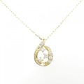 【リメイク】K18YG ダイヤモンド ネックレス 0.06CT
