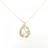 【リメイク】K18YG ダイヤモンド ネックレス 0.06CT