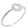 【リメイク】PT ダイヤモンド リング 0.10CT