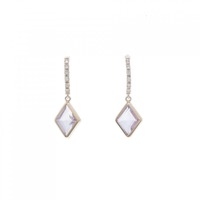 【新品】K10YG アメジスト ピアス