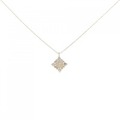 【新品】K18YG ダイヤモンド ネックレス 0.20CT