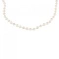 シルバークラスプ アコヤパール ネックレス 4-4.5mm